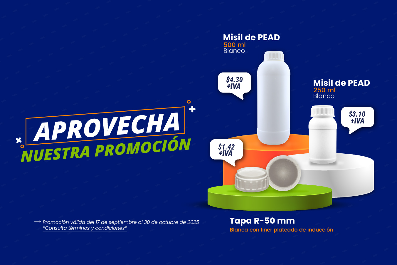 PROMOCIÓN MISIL 250 ml y 500 ml