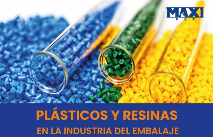 Plásticos y resinas en la industria del embalaje