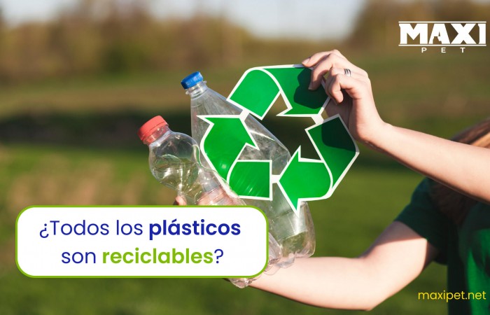 ¿Todos los plásticos son reciclables?