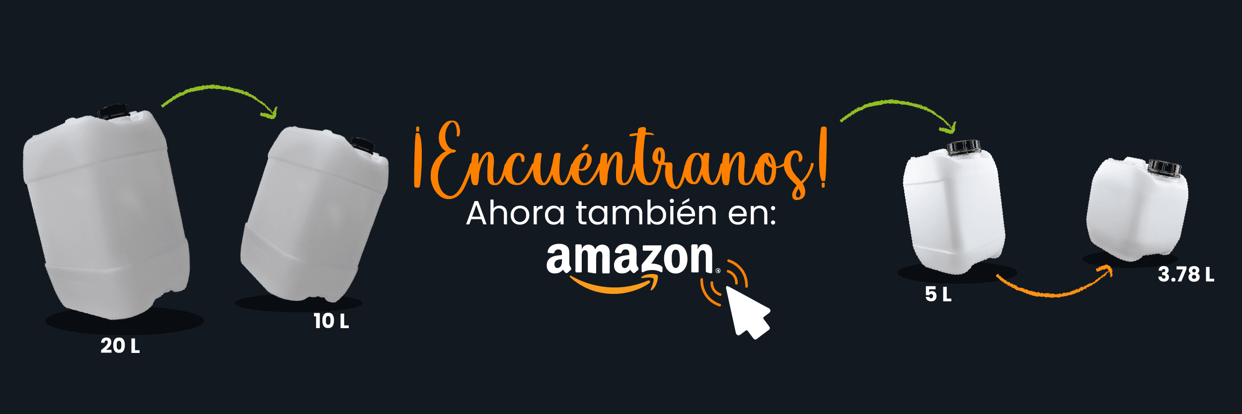 Encuentra nuestros productos en Amazon