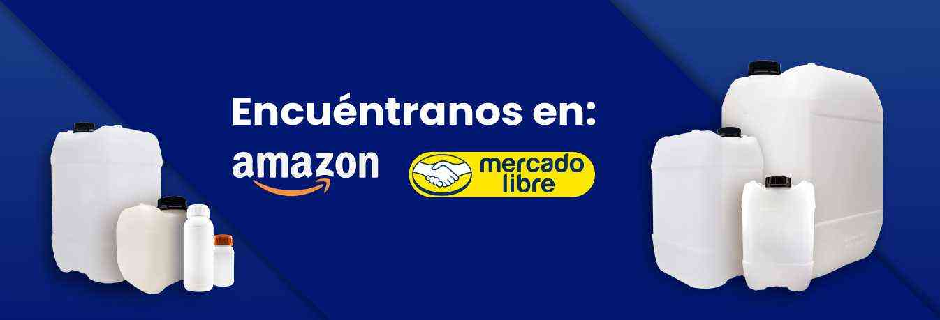 Encuéntranos en: Amazon y Mercado Libre